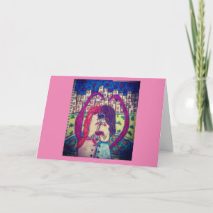 Carte Carnet de notes de coeur Kissful BY : Katie Yonker