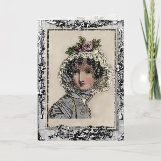 Carte Caroline, Bonne Fête des mères (Devant)