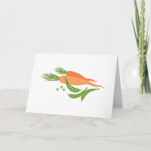 Carte Carottes et pois