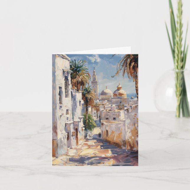Carte Carreau impressionniste de Tunis (Devant)