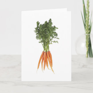Carte Carrots Card