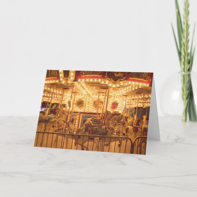 Carte Carrousel de nuit (Devant)