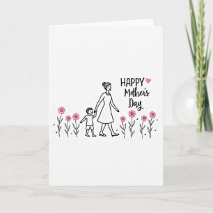 Carte Carte-cadeau A Mothers Loving Walk