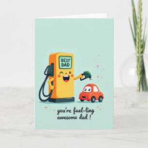 Carte Carte-cadeau de la Fête des Pères Incroyable