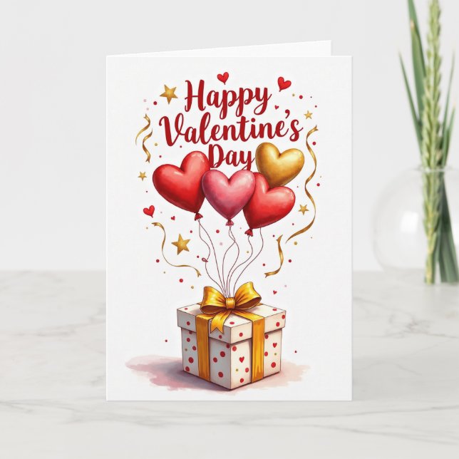 Carte Carte-cadeau de la Saint-Valentin sincère (Devant)