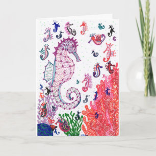 Carte Carte. Hippocampes
