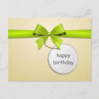 Carte Carte postale Boucle joyeux anniversaire