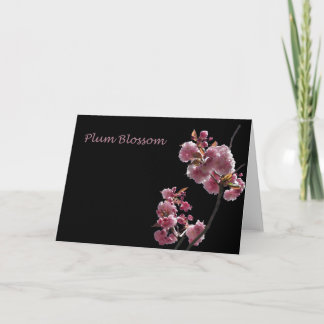 Carte Carte, "Purple Plum Blossoms"