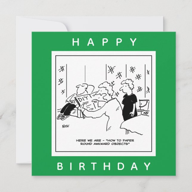 Carte Carton Papering Round Awkward Objects (Devant)