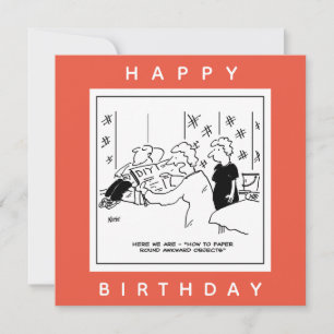 Carte Carton Papering Round Awkward Objects