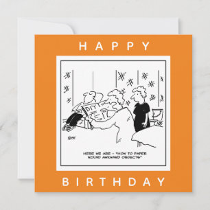 Carte Carton Papering Round Awkward Objects