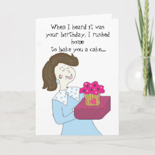 Carte Cartoon Anniversaire Drôle