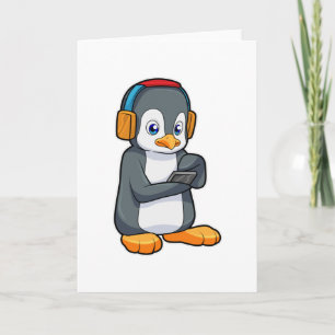 Carte Casque audio Penguin Music