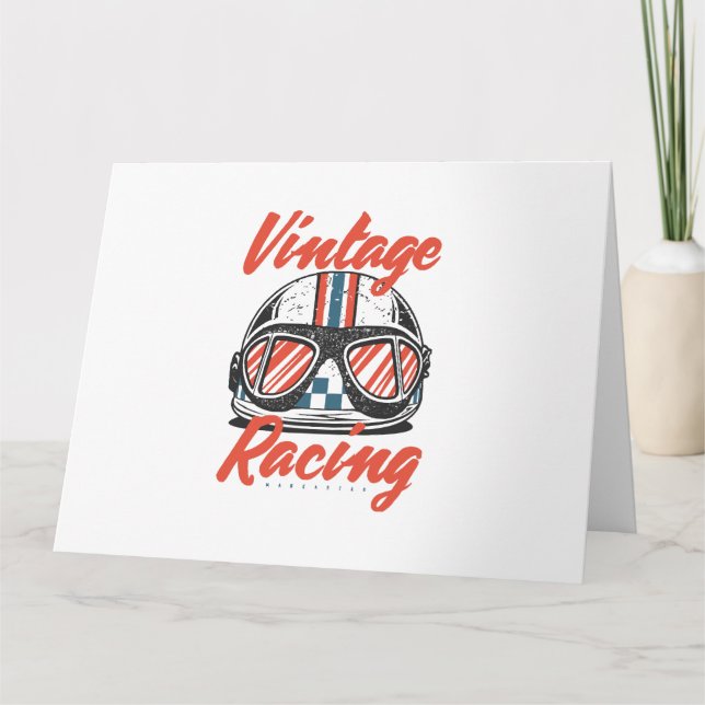 Carte Casque de course (Devant)