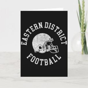 Carte Casque de football Rétro District Est