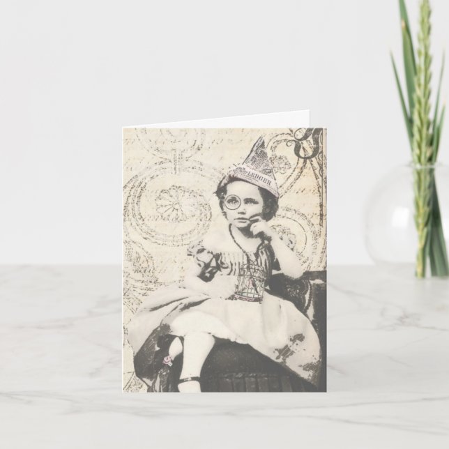 Carte Casquette de journal Gal (Devant)