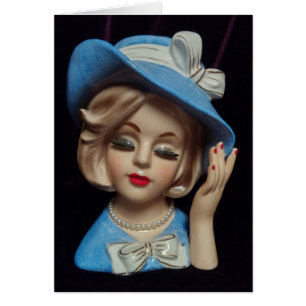 Carte Casquette Lady Blue sophistiquée