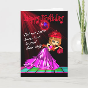 Carte Casquette Rouge Anniversaire Commence Leurs