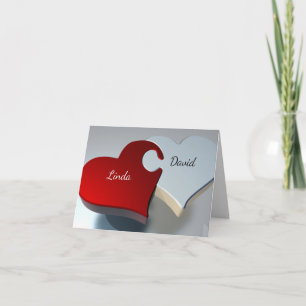 Carte Casse-tête Cœur ajustement parfait 