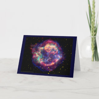 Carte Cassiopée A Supernova ... La mort devient elle