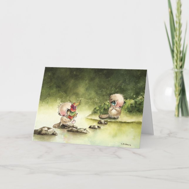 Carte Castors aux fruits (Devant)