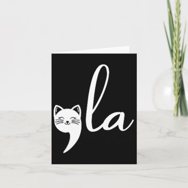 Carte Cat Comma La Kamala Harris Pour Président 2024 Ele (Devant)