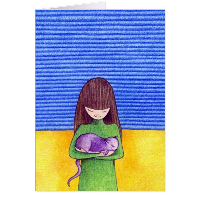 Carte Cat Cuddle (Devant)