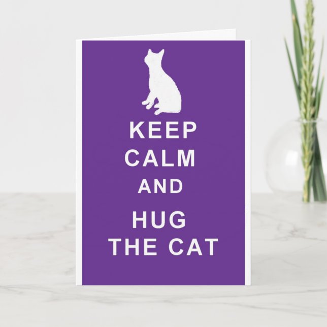 Carte Cat Get Well Card (Devant)