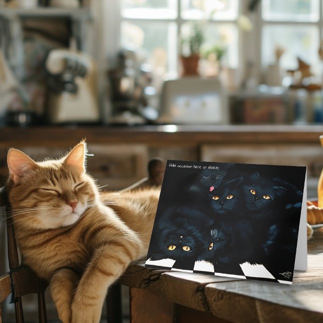 Carte Cat noir (Créateur téléchargé)