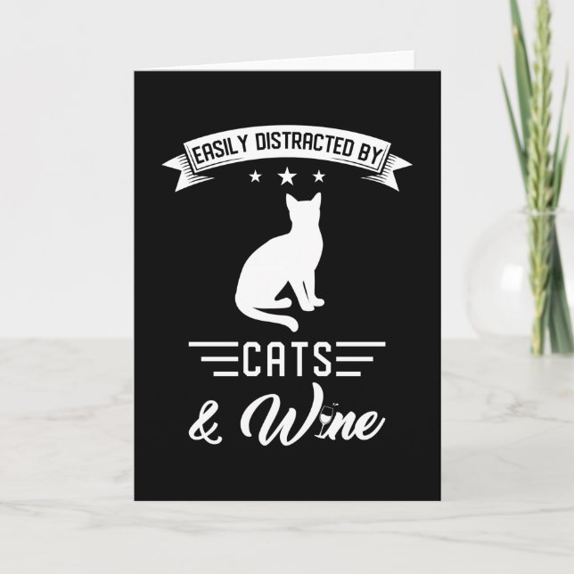 Carte Cat Wine dit (Devant)