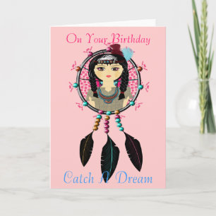 Carte Catch A Dream Anniversaire Voeux