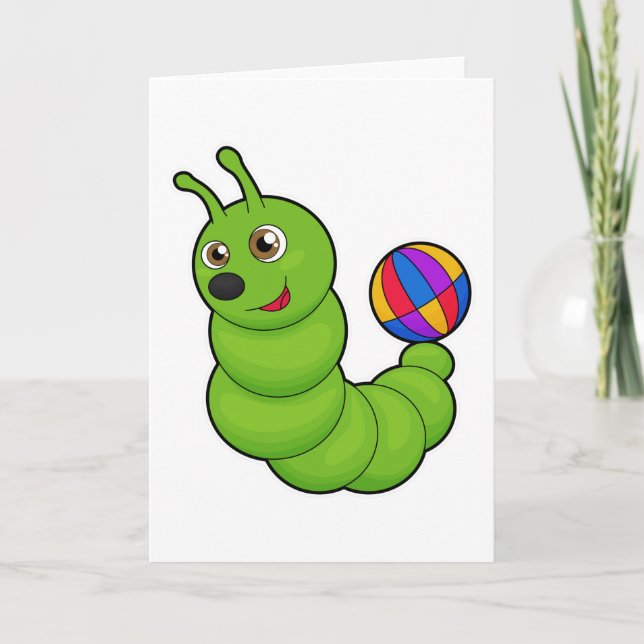 Carte Caterpillar avec Water polo (Devant)