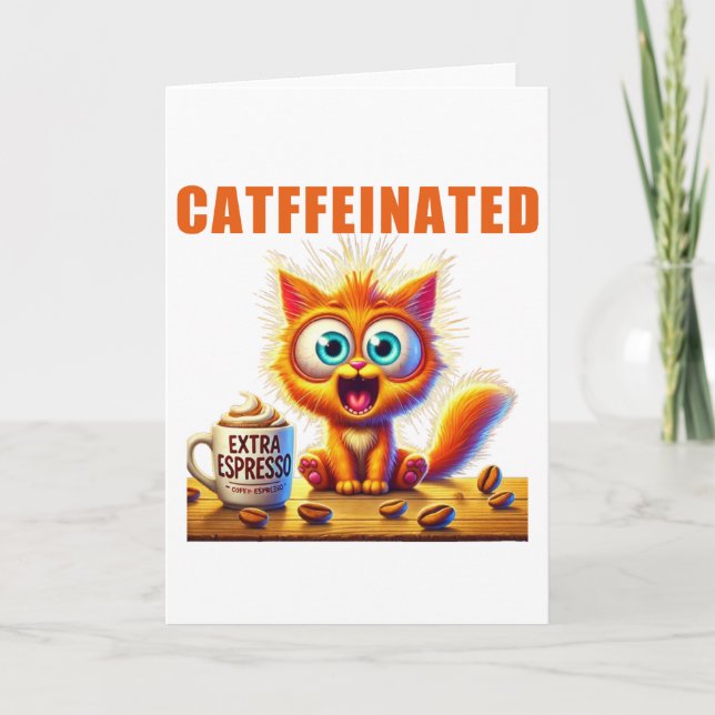 CARTE CATFFEINÉ (Devant)