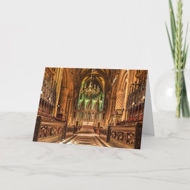 Carte Cathédrale de Durham (Devant)