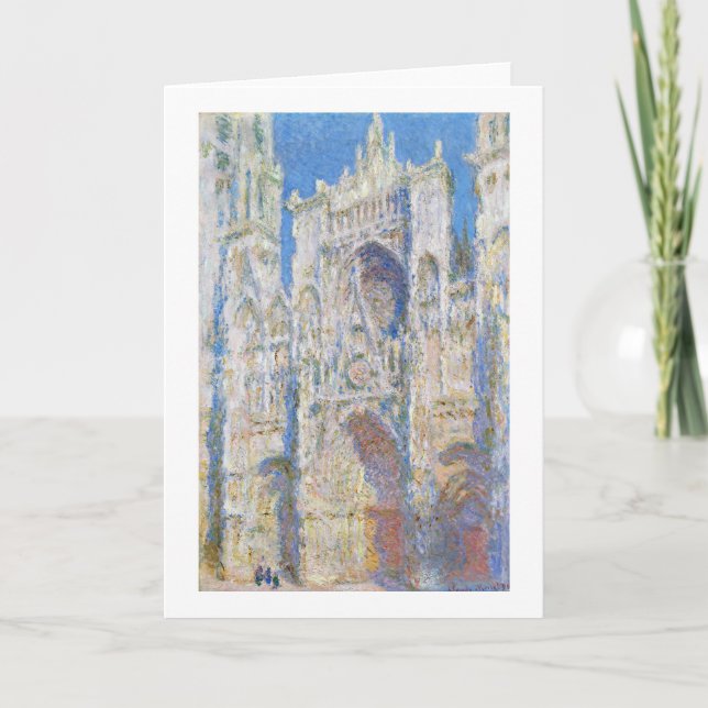 Carte Cathédrale de Rouen (Soleil), Monet (Devant)