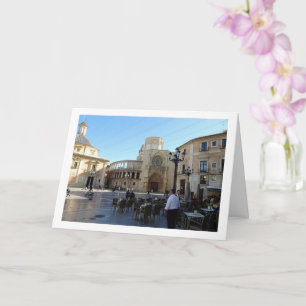 Carte Cathédrale de Valence, Valence, Espagne, espagnol