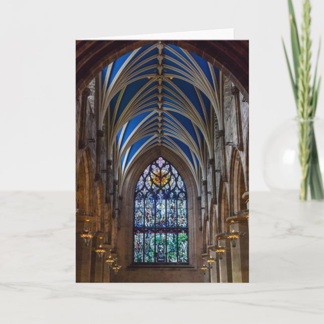 Carte Cathédrale | Edimbourg, Ecosse de St Giles (Devant)