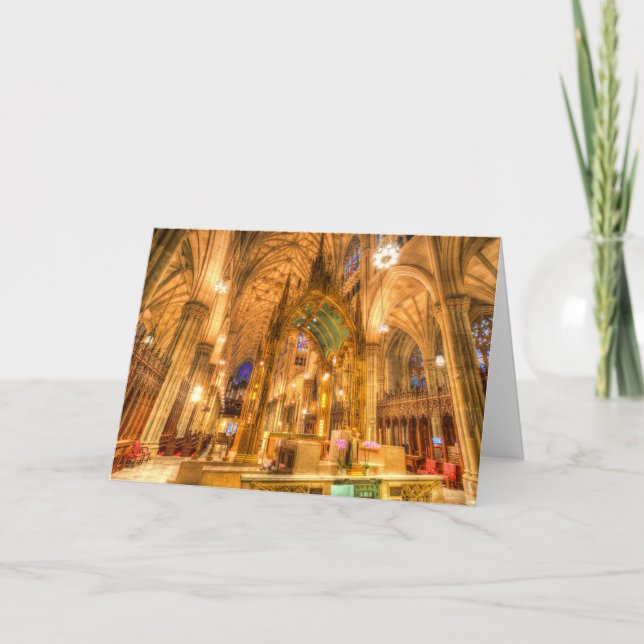 Carte Cathédrale Saint Patrick Manhattan New York (Devant)
