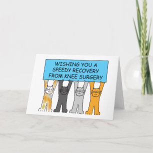 Carte Cats de Knee Surgery