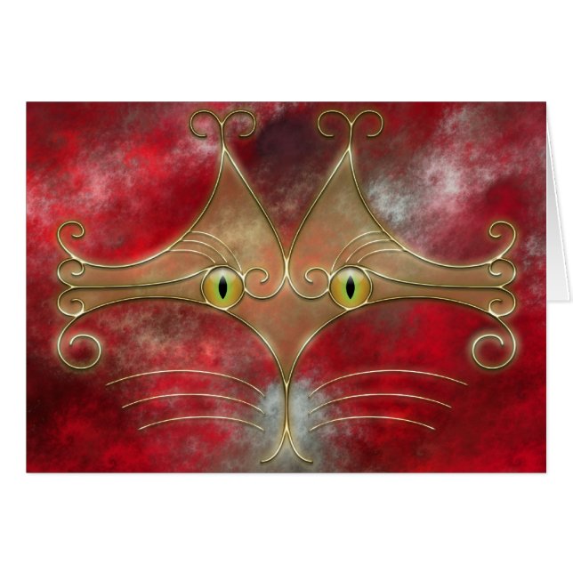 Carte Cat's-Eyes (Devant horizontal)