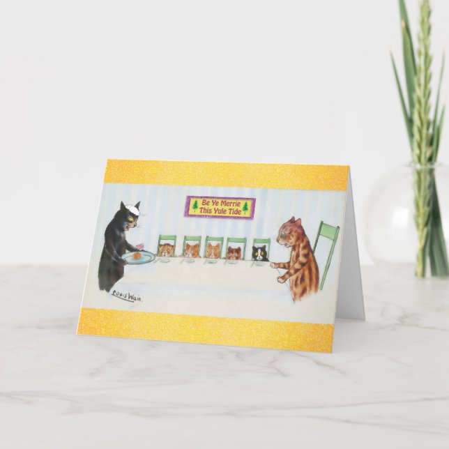 Carte Cats Merry Brexit Christmas (Devant)