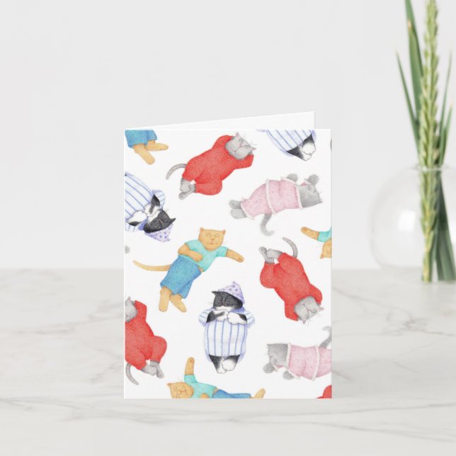 Carte CATS PAJAMAS (Devant)