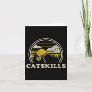 Carte CatSkills New York Ny T Shirt Vintage Randonnée Mo