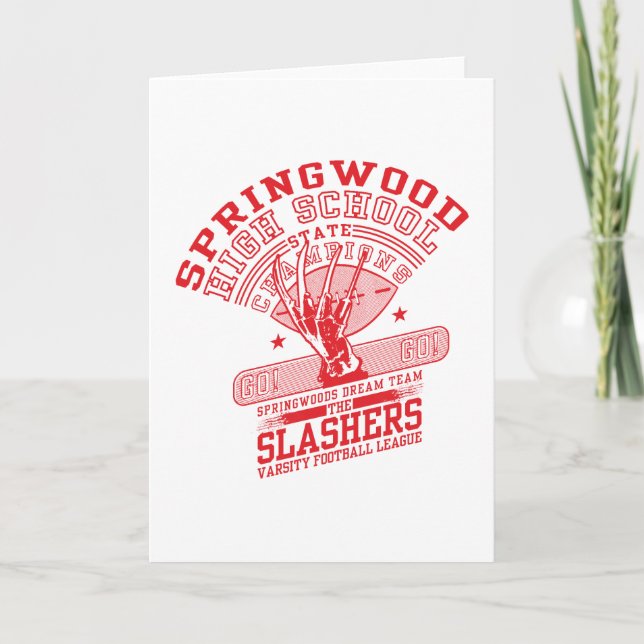 Carte Cauchemar sur Elm Street | Lycée de Springwood (Devant)