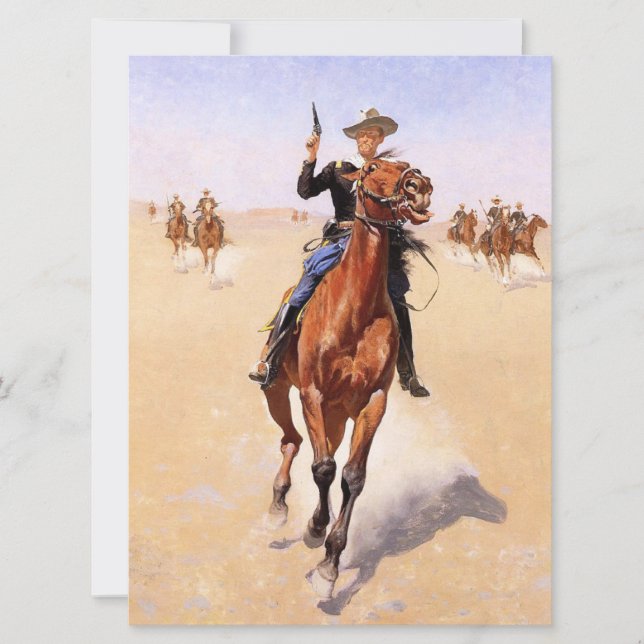 Carte Cavalier des Plaines (Cowboy Horse Rider) (Devant)