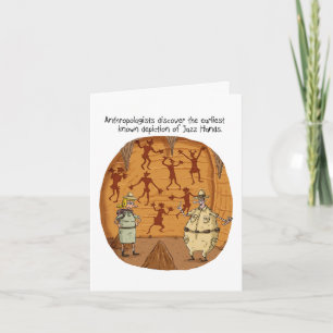 Carte Cave Man Jazz Hands