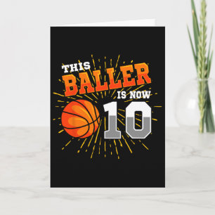 Carte Ce Ller a maintenant 10 ans Sketll Fête d'annivers