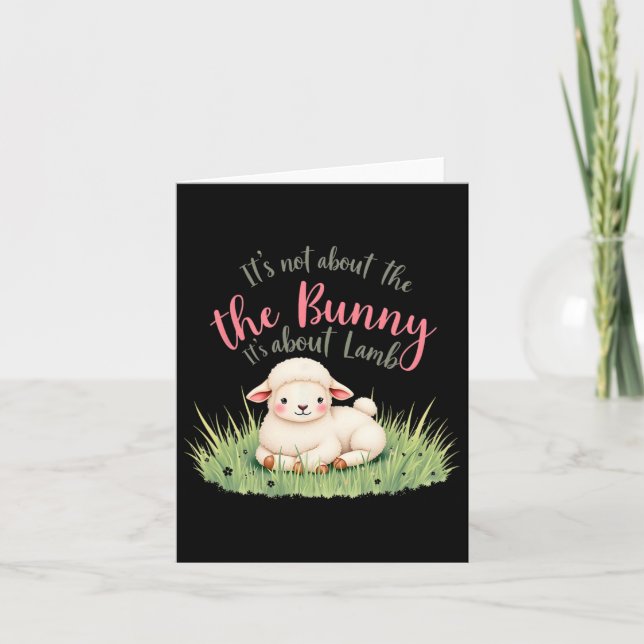 Carte Ce n'est pas à propos du lapin, c'est à propos de  (Devant)
