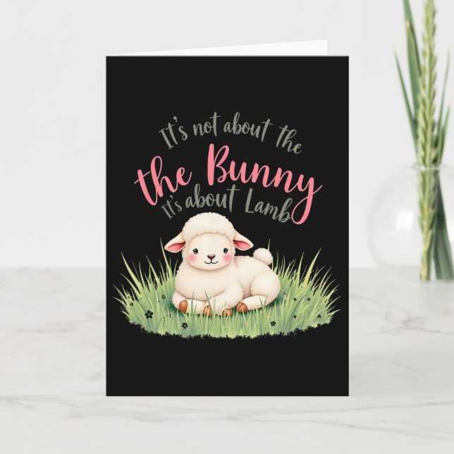 Carte Ce n'est pas à propos du lapin c'est à propos de l (Devant)