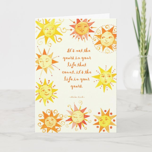 Carte Ce n'est pas les années... (Devant)